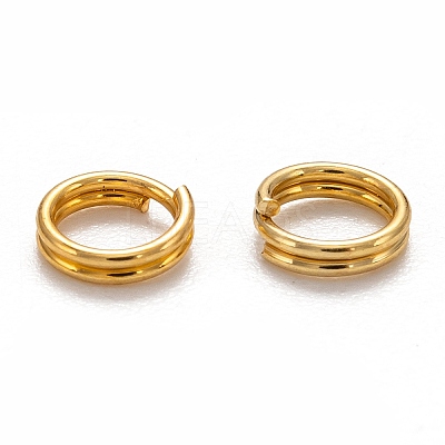 Iron Split Rings JRD4MM-01G-NF-1