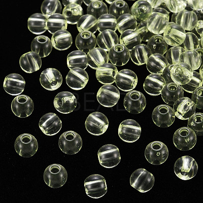 Transparent Acrylic Beads LS-MACR-S370-A6mm-728-1