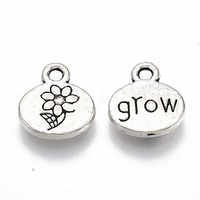Tibetan Style Alloy Charms LS-TIBE-N006-61AS-LF-1