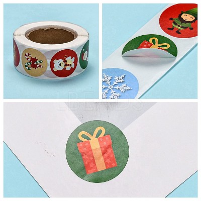 Christmas Tag Stickers LS-DIY-E023-07E-1