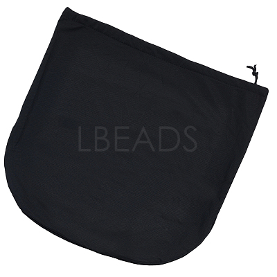 Rectangle Polyester Velveteen Cloth Dustproof Drawstring Bags for Helmets ABAG-WH20023-002B-1