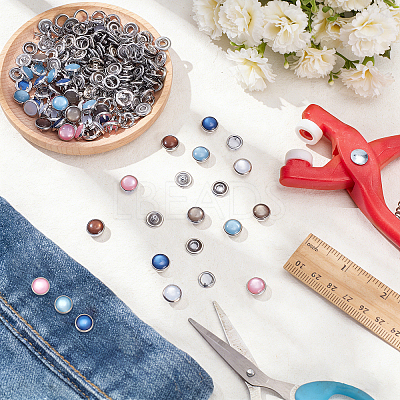 Resin Snap Buttons BUTT-NB0002-15-1