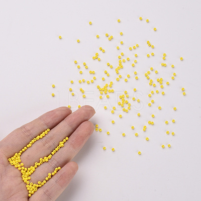 11/0 FGB Grade A Baking Paint Glass Seed Beads X-SEED-N001-A-1001-1