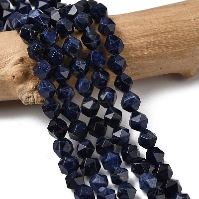 Natural Sodalitee Beads Strands G-Z119-A35-01-1