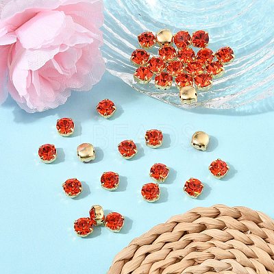 Preciosa&reg MAXIMA Crystal in Sew-On Cup X-PRC-SS34-90040-G-1