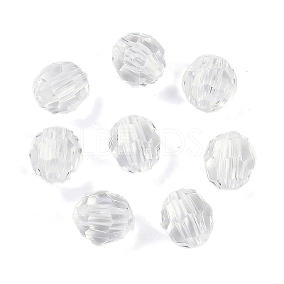 Transparent Acrylic Beads OACR-Q015-01H-1