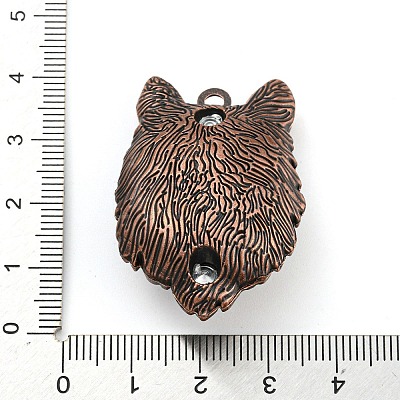 Tibetan Style Alloy Pendants FIND-C052-12R-1
