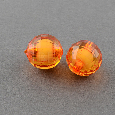 Transparent Acrylic Beads TACR-S086-08mm-11-1