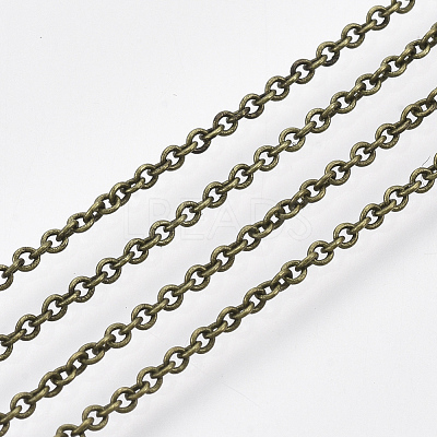 Brass Cable Chains CHC-034Y-AB-NR-1