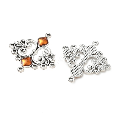 Alloy Enamel Chandelier Component Links ENAM-EA9734Y-6-1