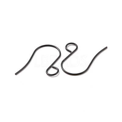 100Pcs Ion Plating(IP) 316 Stainless Steel French Earring Hooks JX138D-1