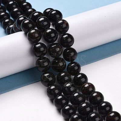 Natural Astrophyllite Beads Strands G-A202-01C-1