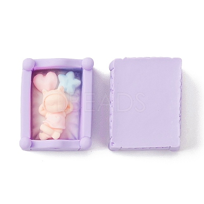 Opaque Resin Cabochons LS-RESI-Z001-13B-1