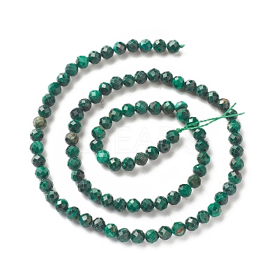 Natural Malachite Beads Strands G-G989-A06-C-1