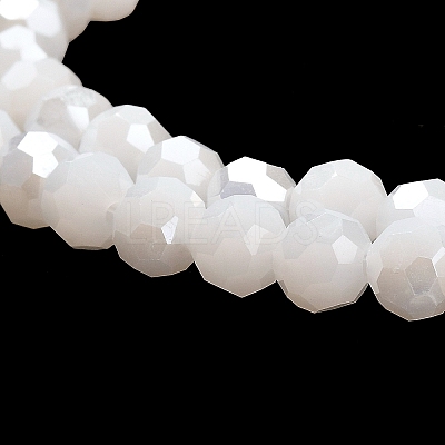 Imitation Jade Glass Beads Stands EGLA-A035-J6mm-B05-1