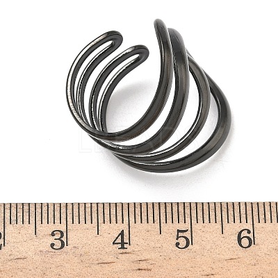 304 Stainless Steel Cuff Open Rings RJEW-D338-02C-EB-1