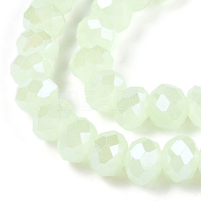 Electroplate Glass Beads Strands EGLA-A044-J3mm-A01-1