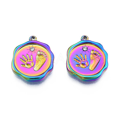 304 Stainless Steel Pendants STAS-N098-159M-1