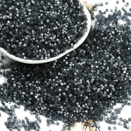 Imitation Cat Eyes Glass Seed Beads X-SEED-H003-03K-1