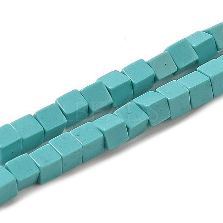 Synthetic Turquoise Beads Strands G-B064-A46-1