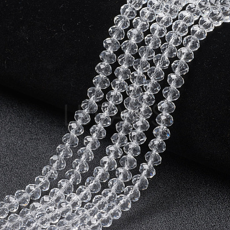 Glass Beads Strands X-EGLA-A034-T4mm-D19-1
