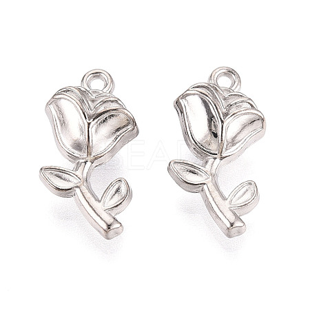304 Stainless Steel Pendants STAS-N114-51P-1
