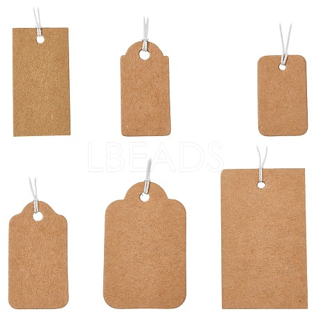 300Pcs 6 Styles Multi Size Elastic Rope Packaging Hanging Tags ST-CJ0045-001-1