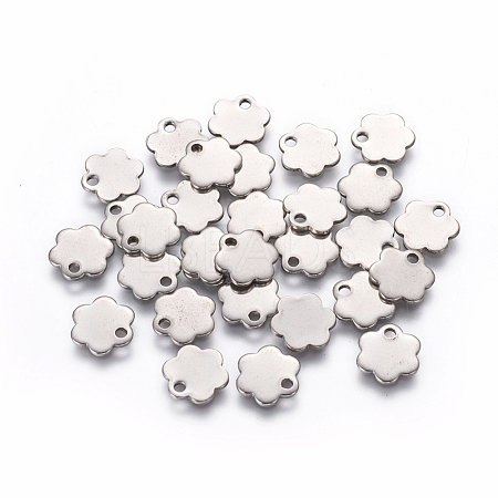 Tarnish Resistant 201 Stainless Steel Charms STAS-L234-082A-1