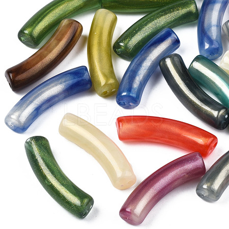 Opaque Acrylic Beads MACR-N009-020-1