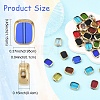 40Pcs 8 Colors Transparent Handmade Lampwork Beads LAMP-YW0004-31-3