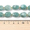 Natural Amazonite Beads Strands G-P541-A01-11-4