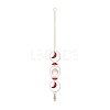 Shell Moon Hanging Ornaments HJEW-P016-01G-C-1