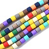 Polymer Clay Bead Strands X-CLAY-T001-C28-2
