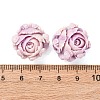 Synthetic Coral Dyed Carved Beads SHEL-D001-01C-3