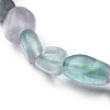 Natural Fluorite Bead Stretch Bracelets BJEW-K213-21-3