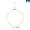 Twelve Constellation Alloy Crystal Rhinestone Link Chain Anklets for Women FS-WG97E4C-03-1