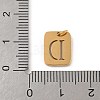 304 Stainless Steel Charms STAS-R001-01G-D-3