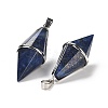 Natural Lapis Lazuli Pointed Pendants G-F763-04P-07-2