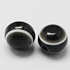 Round Evil Eye Resin Beads LS-RESI-R159-10mm-02-1