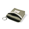 Plaid Pattern Cotton Cloth Wallets AJEW-N003-10-4