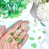 350Pcs 10 Styles Transparent Acrylic Pendants OACR-PA0001-23-3