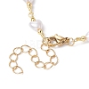 Handmade Brass Link Chain Bracelet Making AJEW-JB01150-22-3