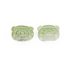 Two Tone Transparent Spray Painted Glass Beads GLAA-T022-03-C02-2