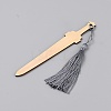 Wood Sword Bookmarks AJEW-WH0348-579B-2