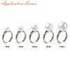 Brass Cup Peg Open Cuff Ring Settings KK-G518-08P-03-4