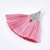 Polyester Tassel Pendant Decorations X-FIND-T036-01P-2