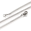 Non-Tarnish 304 Stainless Steel Curb Chain Necklaces LS-NJEW-L162-01B-P-3