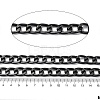 Oxidation Aluminum Cuban Link Chains CHA-S002-02B-3