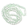 Frosted Crackle Glass Beads Strands GLAA-U001-6mm-M01-3