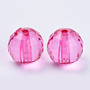 Transparent Acrylic Beads TACR-Q254-22mm-V08-2